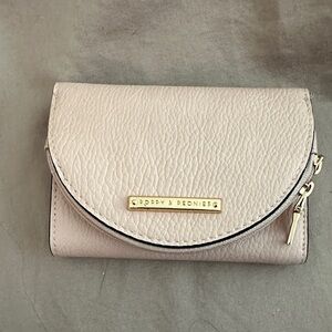 Poppy & Peonies Blush  Leather Wallet